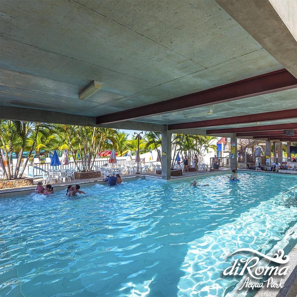 קאלדס נובאס Hotel Spazzio Diroma Cafe Da Manha E Acesso Ao Acqua Park מראה חיצוני תמונה